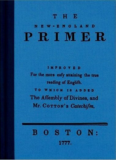 ニューイングランド初等教本』 The New England Primer